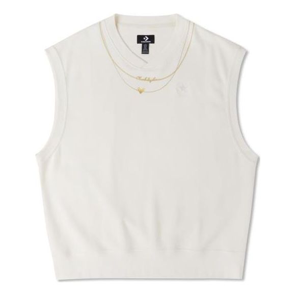 Converse Radiating Love Vest Asia Sizing 'White' 10025499-A02