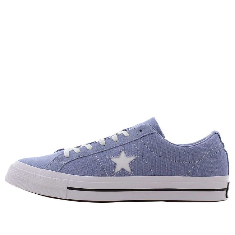 Converse one star Shoes Blue/White 163314C