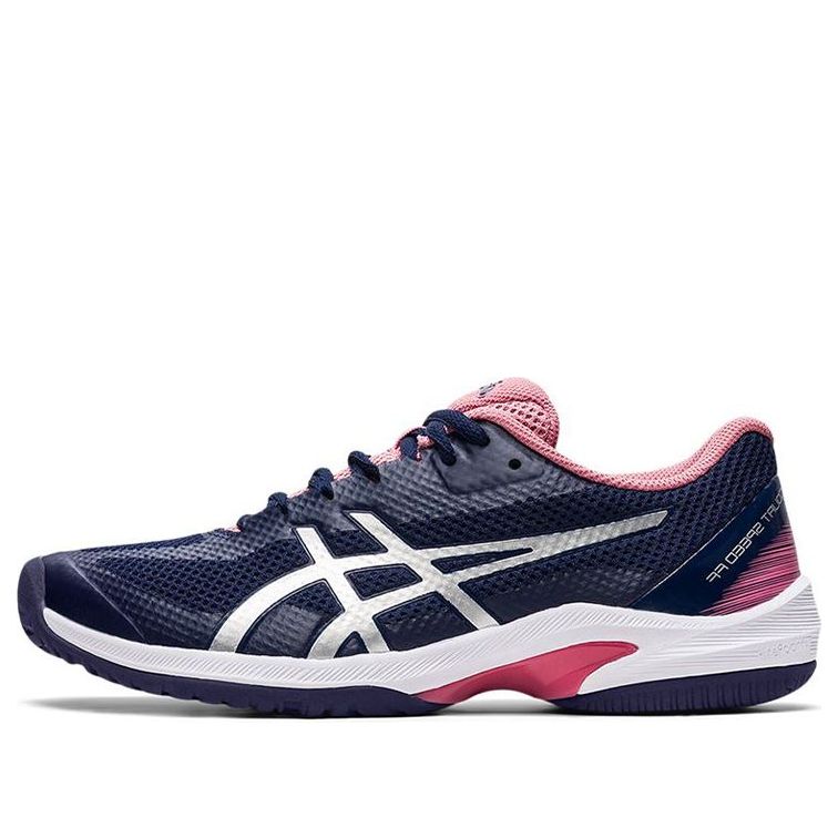 (WMNS) ASICS Court Speed FF 'Peacoat Pure Silver' 1042A080-403