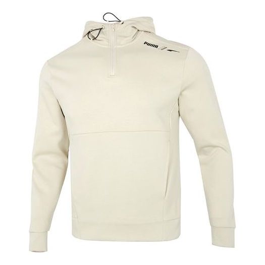 PUMA Half Zip Sweatshirt 'White' 849557-64