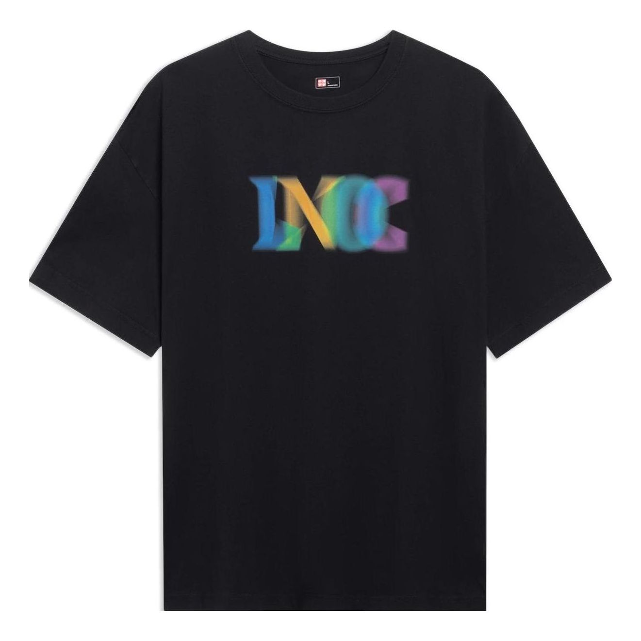 Li-Ning Graphic T-shirt 'Black' AHST123-2