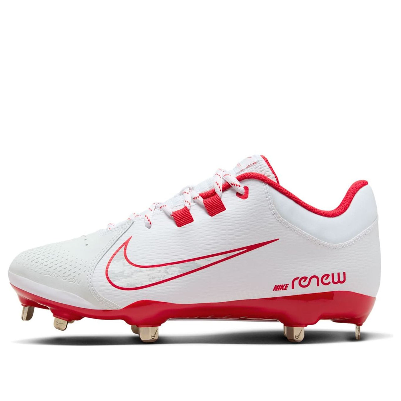 (WMNS) Nike Hyperdiamond 4 Pro 'White University Red' FZ0922-102
