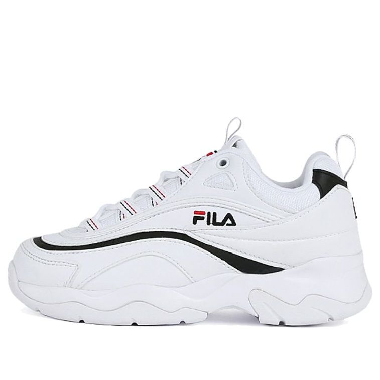 FILA Ray Series Chunky Sneakers Black/White FS1SIA3061X_WBK