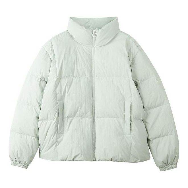 (WMNS) Skechers Lifestyle Series Short Down Jacket 'Teal' L423W095-03PB