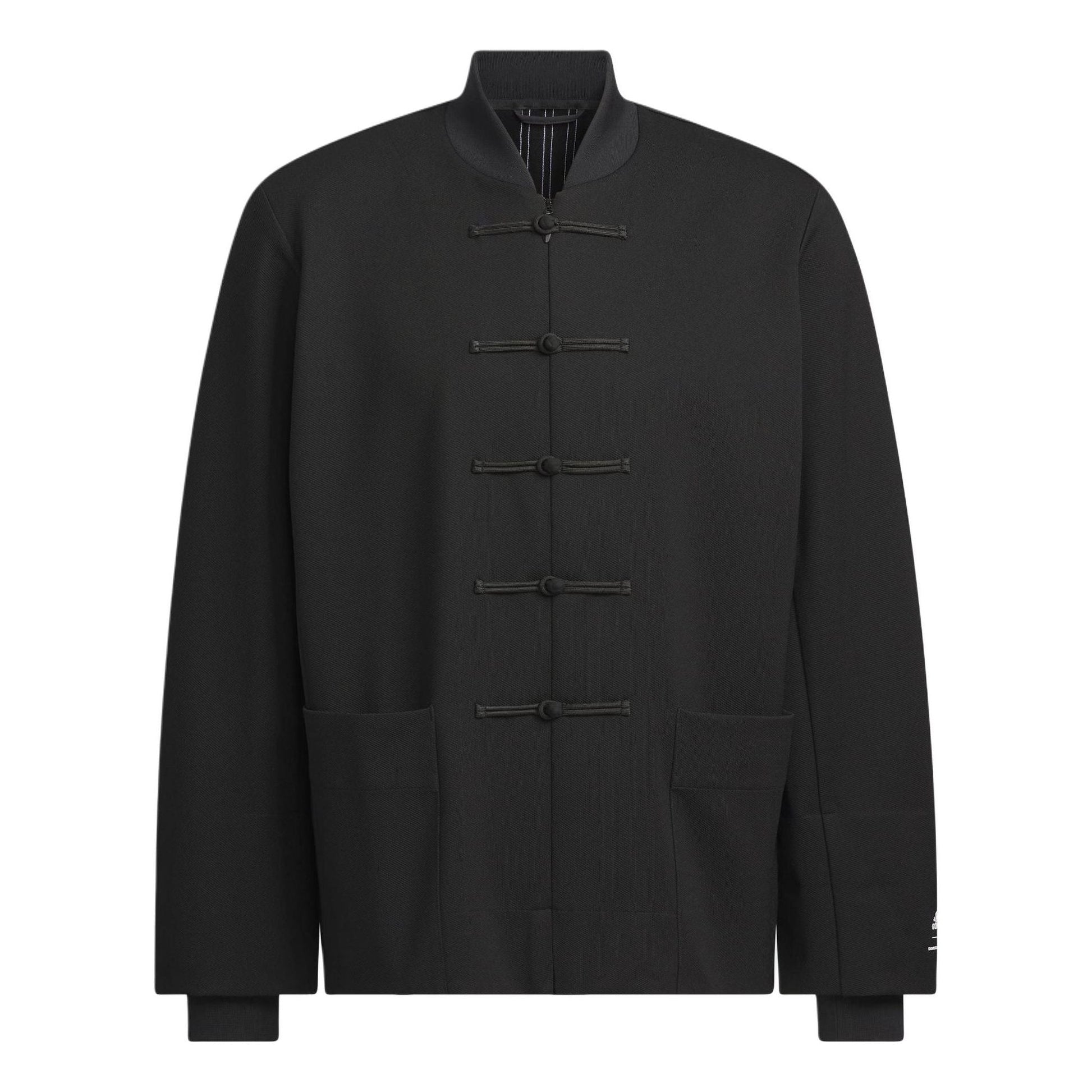 adidas x Samuel Gui Yang Knit Jacket Asia Sizing 'Black' JE1117