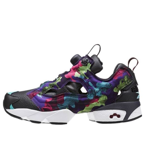 Reebok Instapump Fury Camouflage 'Black White Purple' BD1548
