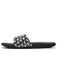 (PS) Nike Kids' Kawa Slide SE 2 Black/White/Orange CT4669-001