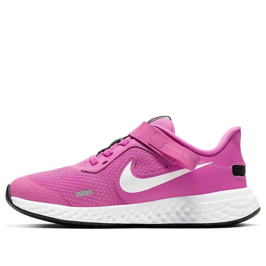 (PS) Nike Revolution 5 FlyEase 'Active Fuchsia' CQ4648-610
