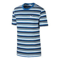 Nike Blue Stripe Design Casual Short Sleeve Blue CK2702-484
