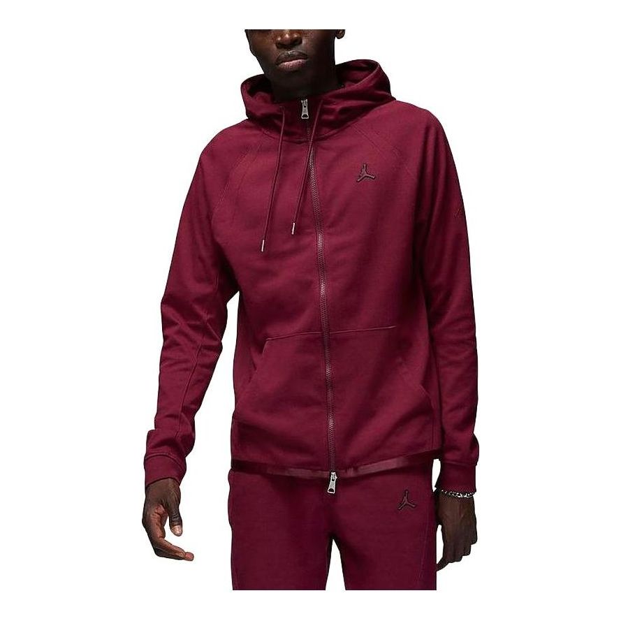 Air Jordan Essentials Full-Zip Warmup Jacket 'Burgundy' DJ0886-680