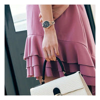 CASIO SHEEN Elegant Rose Gold Series Business SHE-3047PG-5A Black Analog SHE-3047PG-5A2021