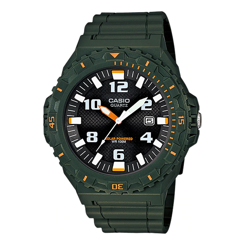Men's CASIO Quartz Movement 100 Meter Waterproof Watch Mens MRW-S300H-3BVEF