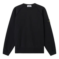 STONE ISLAND 6100041 Oversized Crewneck Sweatshirt 'Black' L1S156100041S0051V0029