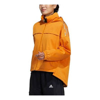(WMNS) adidas Sports Hooded Jacket Orange H09759