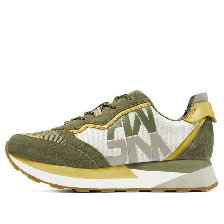 (WMNS) Skechers Heydayz 'Green Yellow' 155494-OLMT
