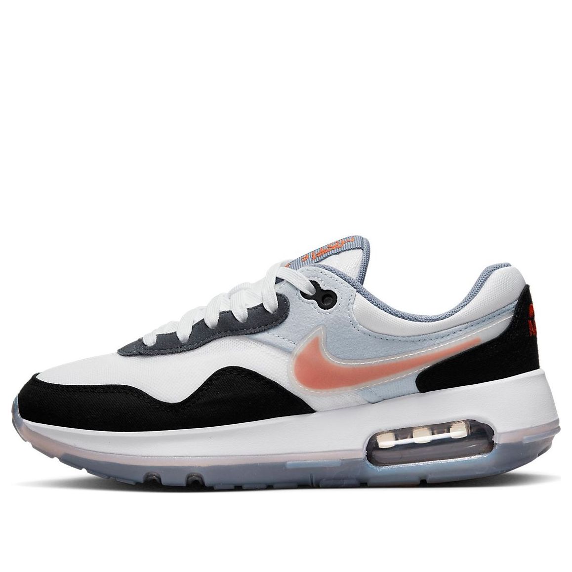 (GS) Nike Air Max Motif 'White Grey Black Orange' DZ2764-100