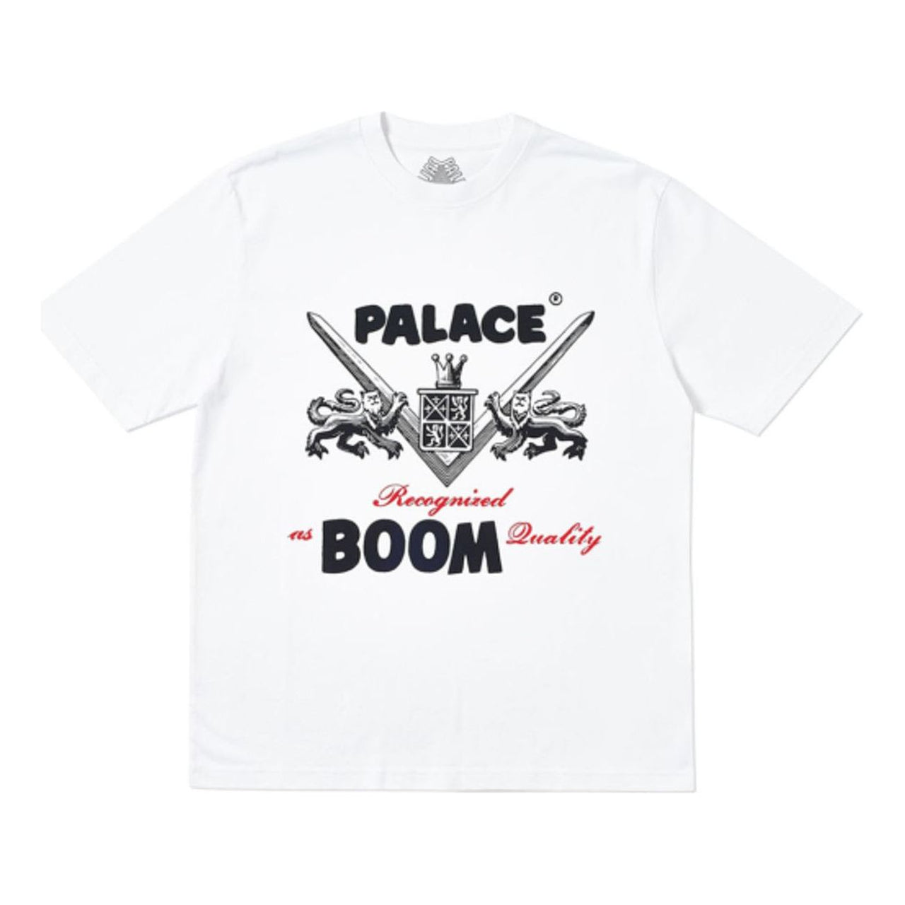 PALACE Boom Quality White Short Sleeve P18FW100