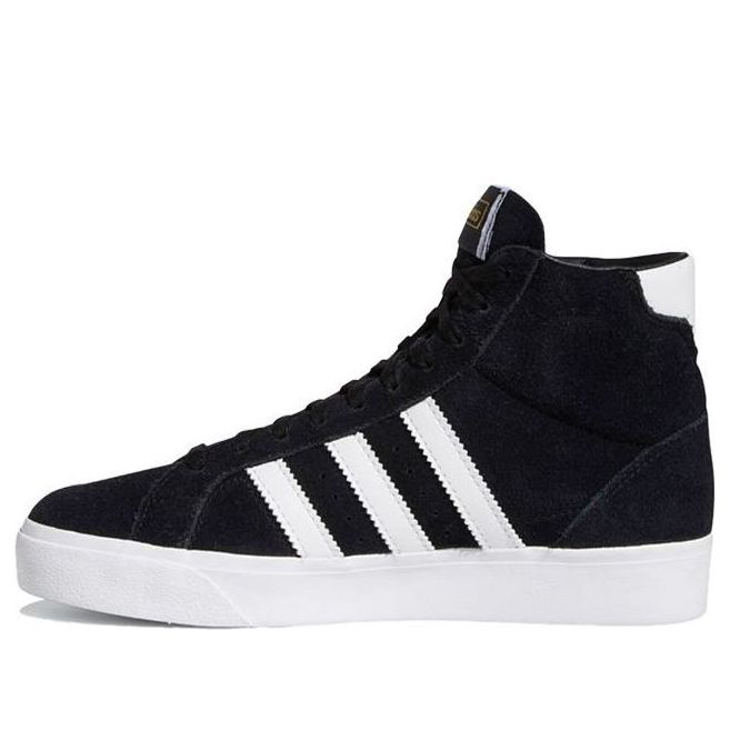 (GS) adidas originals Basket Profi J 'Black White' FY1058