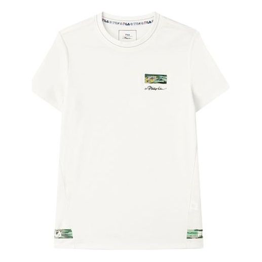(WMNS) FILA x 3.1 Phillip Lim Printed Round-neck Tee White F11W126104F-IV