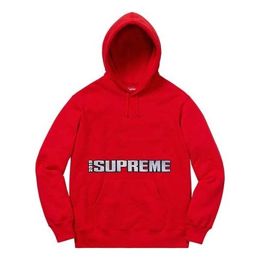Supreme SS19 Blockbuster Hooded Sweatshirt Sports Unisex Red SUP-SS19-1003
