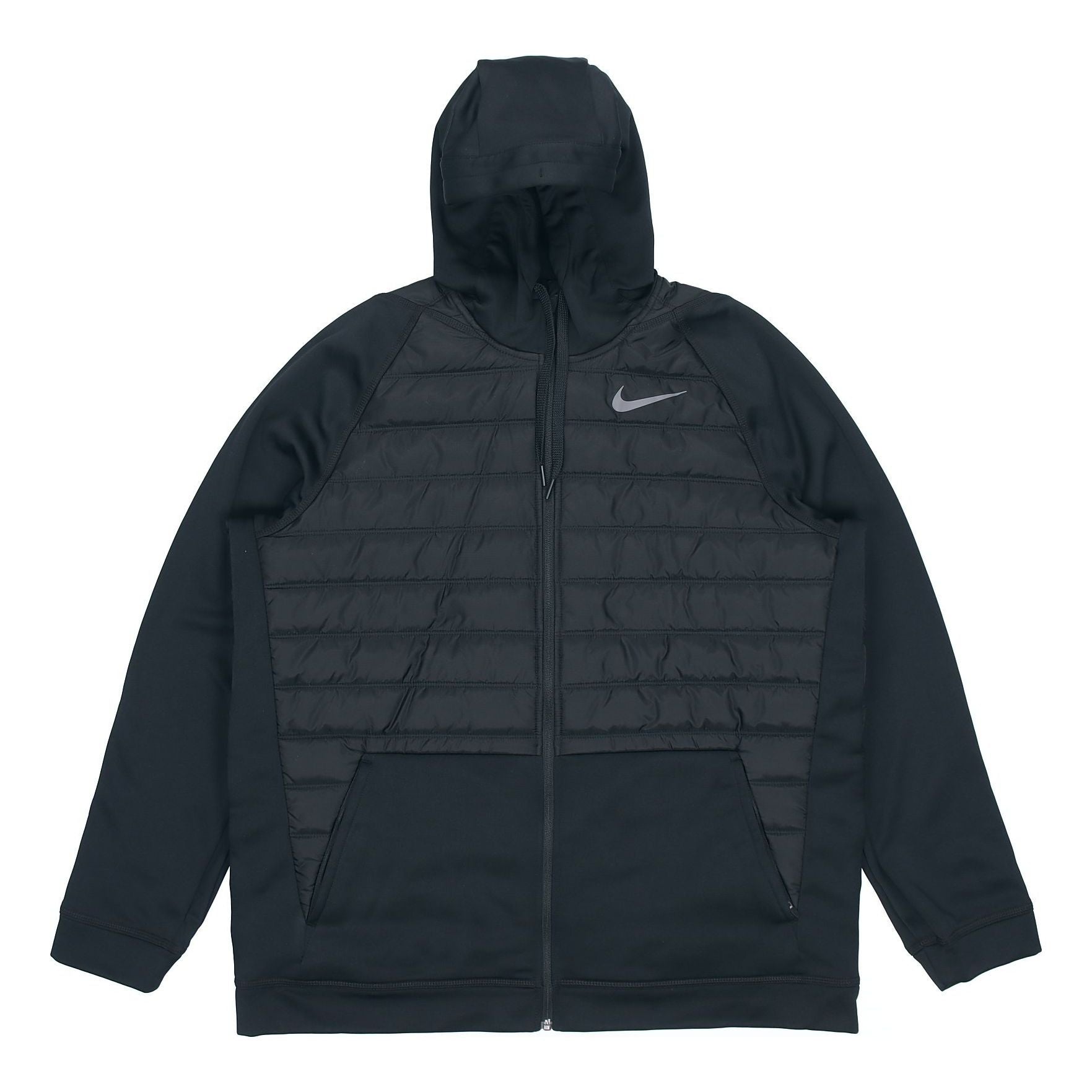 Nike Full-length zipper padded Jacket 'Black' CZ4342-010