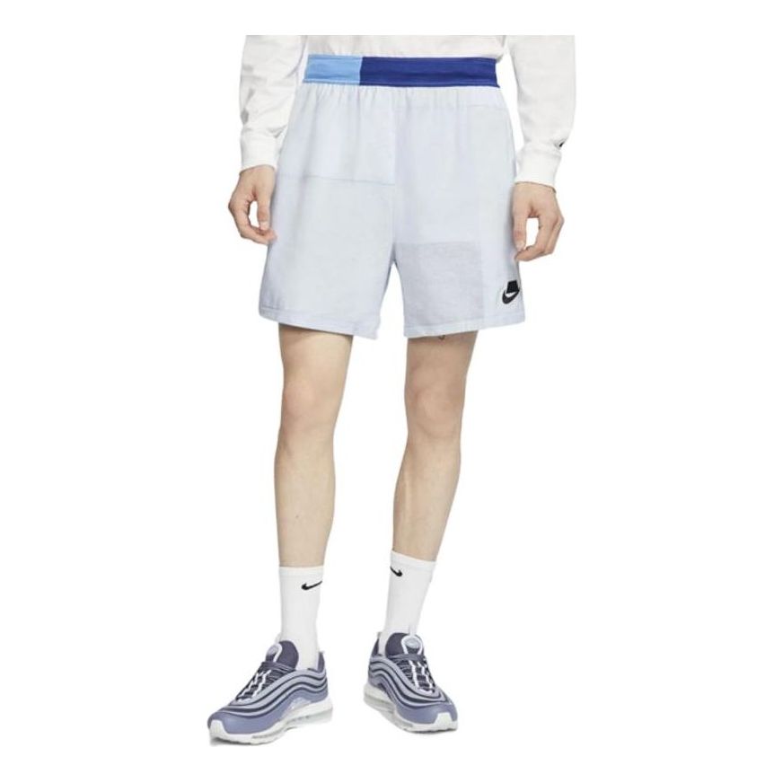 Nike NSW Sportwear Shorts 'White Blue' CJ5075-455
