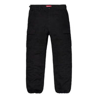 Supreme SS19 Patchwork Cargo Pant Black Casual Long Pants Unisex SUP-SS19-163