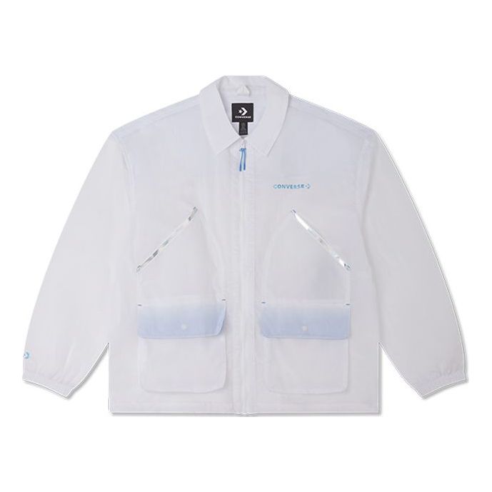 Converse White Pack Light Weight Jachet Asia Sizing 'White' 10025870-A01