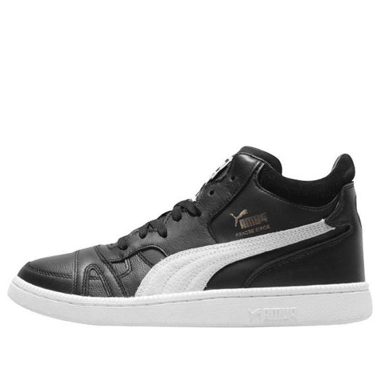 PUMA Becker Mid Retro Mid Tops Casual Skateboarding Shoes Black White 363880-09