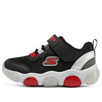 (GS) Skechers Mighty Glow Sneaker 'Black Red' 402040N-BKRD