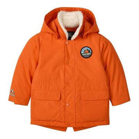 (GS) Skechers Stroll Series Solid Color Casual Down Jacket 'Orange' L421B050