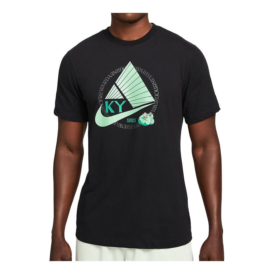 Nike printed graphic T-shirt 'Black' DR7650-010