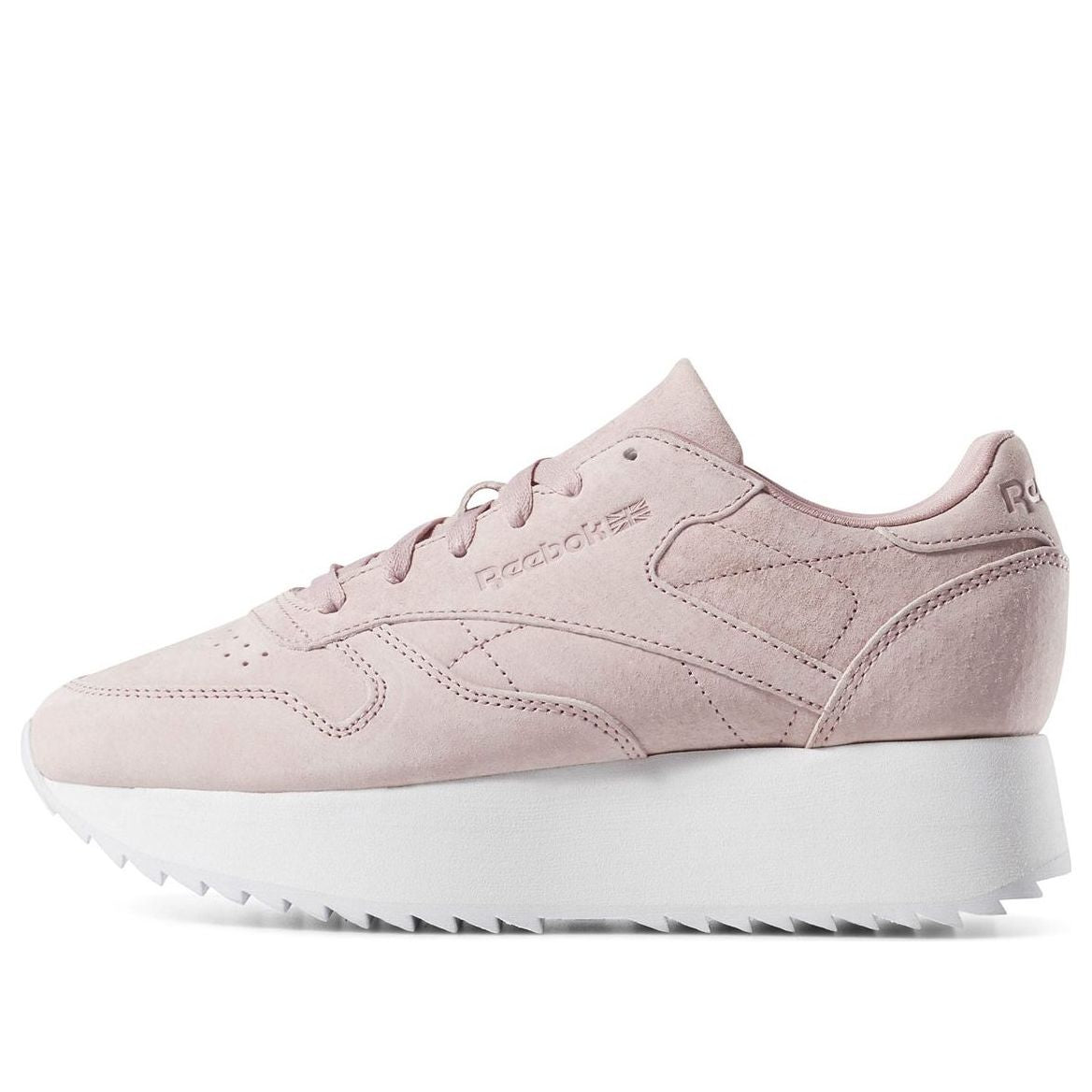 (WMNS) Reebok Classic Leather Double 'Smoky Rose' DV3628