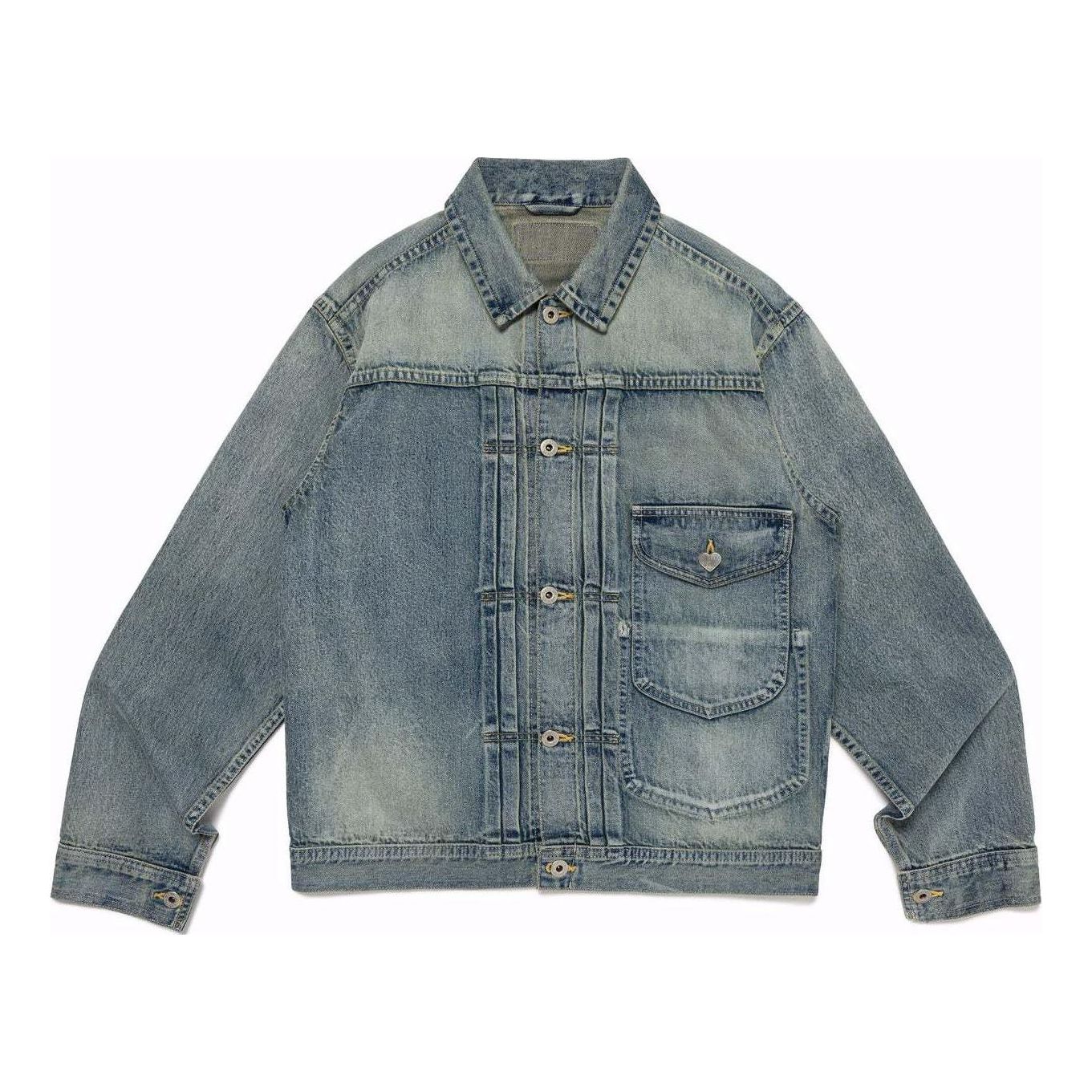 HUMAN MADE Denim Work Jacket 'Indigo' XX27JK012