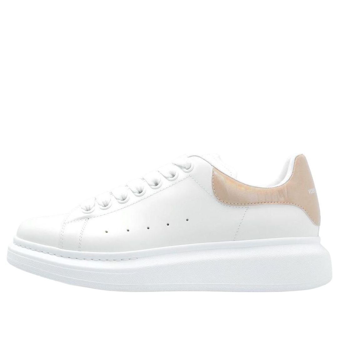 (WMNS) Alexander McQueen Oversized Sneakers 'Beige White' 718233WIEEL9863