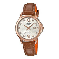 CASIO SHEEN Sapphire Crystal Quartz Waterproof Rose Gold Analog SHE-4525PGL-7A