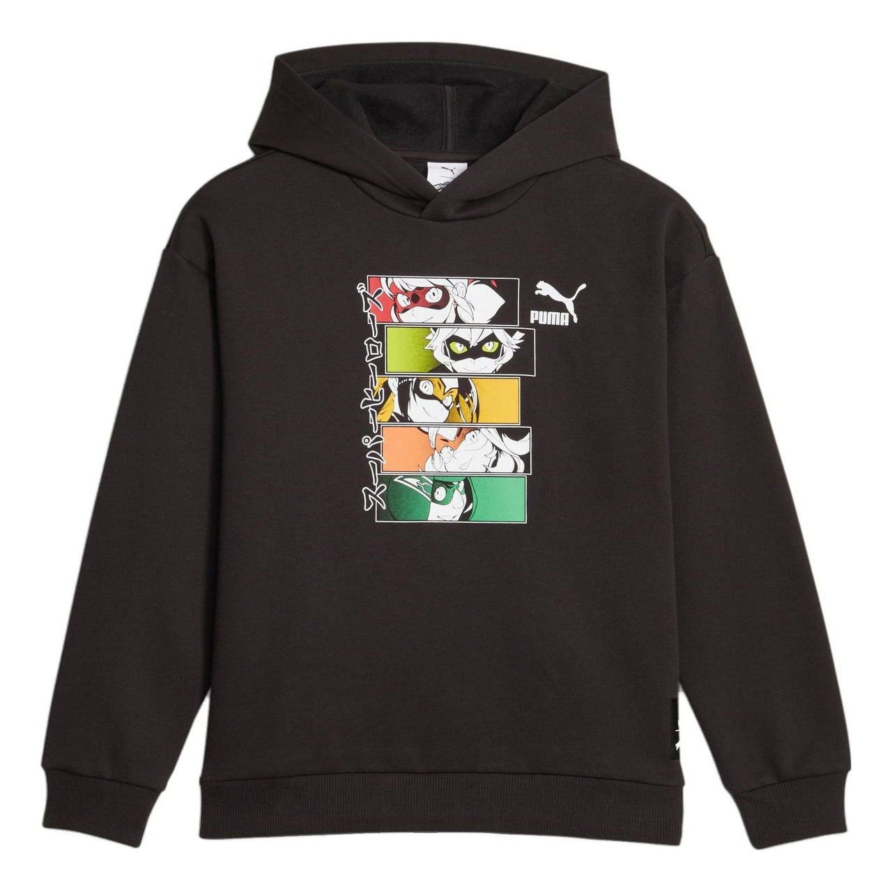 (GS) PUMA X Miraculous Youth Hoodie 'Black' 621856-01