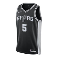 Nike x NBA San Antonio Spurs Dri-Fit Icon Edition Jersey 'Dejounte Murray 5' DN2022-010