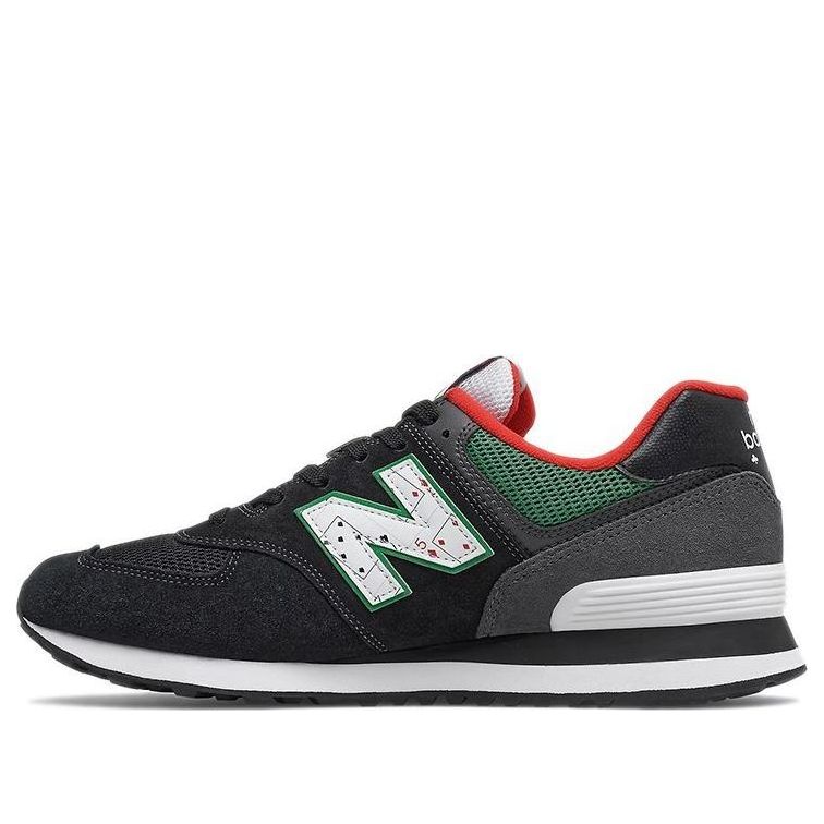 New Balance 574 'Playing Card - Black Varsity Green' ML574WH2