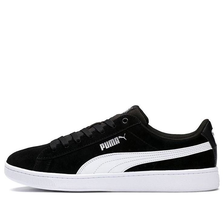 (WMNS) PUMA Vikky v2 'Black White' 369725-01
