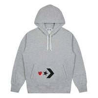 COMME des GARCONS PLAY x Converse Play Together Hoodie 'Grey' AE-T304-051-1