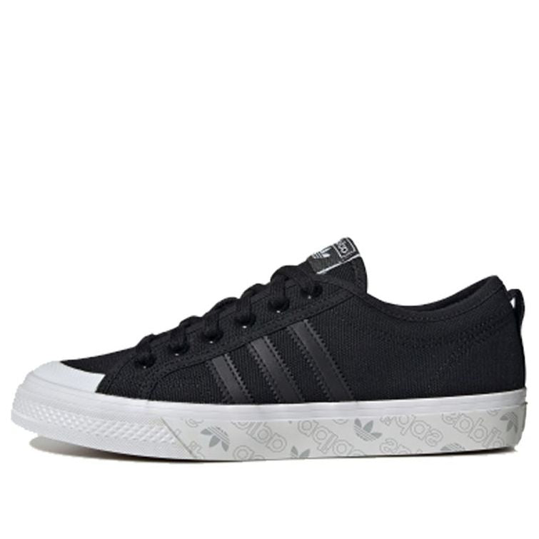 (WMNS) adidas Nizza 'Black White' EE5615