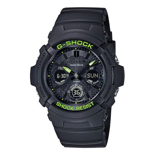 CASIO G-Shock Analog-Digital 'Black Green' AWR-M100SDC-1A