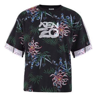 KENZO Micro Mark Logo Printing Casual Short Sleeve Black FA52TS621907-99