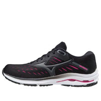 (WMNS) Mizuno Wave Rider 24 Wide 'Black Pink' J1GD200610