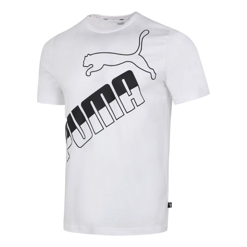 PUMA Big Logo T-Shirt 'White' 845572-02