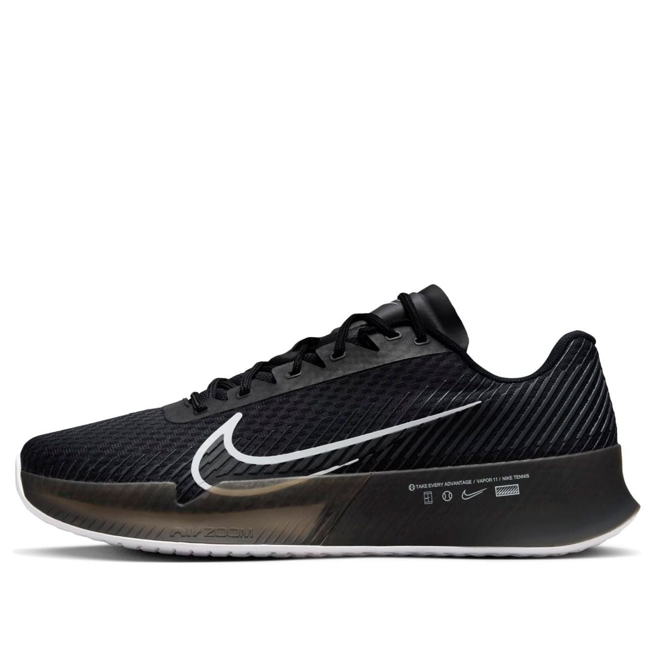 Nike Court Air Zoom Vapor 11 HC 'Black White' DR6966-002