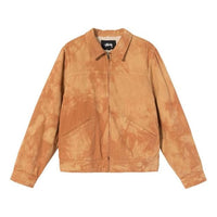Stussy Tie Dye Jacket Unisex Brown 115546