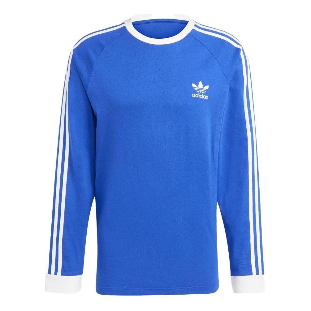 adidas Adicolor Classics 3-Stripes Long Sleeve Tee 'Semi Lucid Blue' IA4878