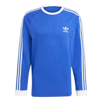 adidas Adicolor Classics 3-Stripes Long Sleeve Tee 'Semi Lucid Blue' IA4878